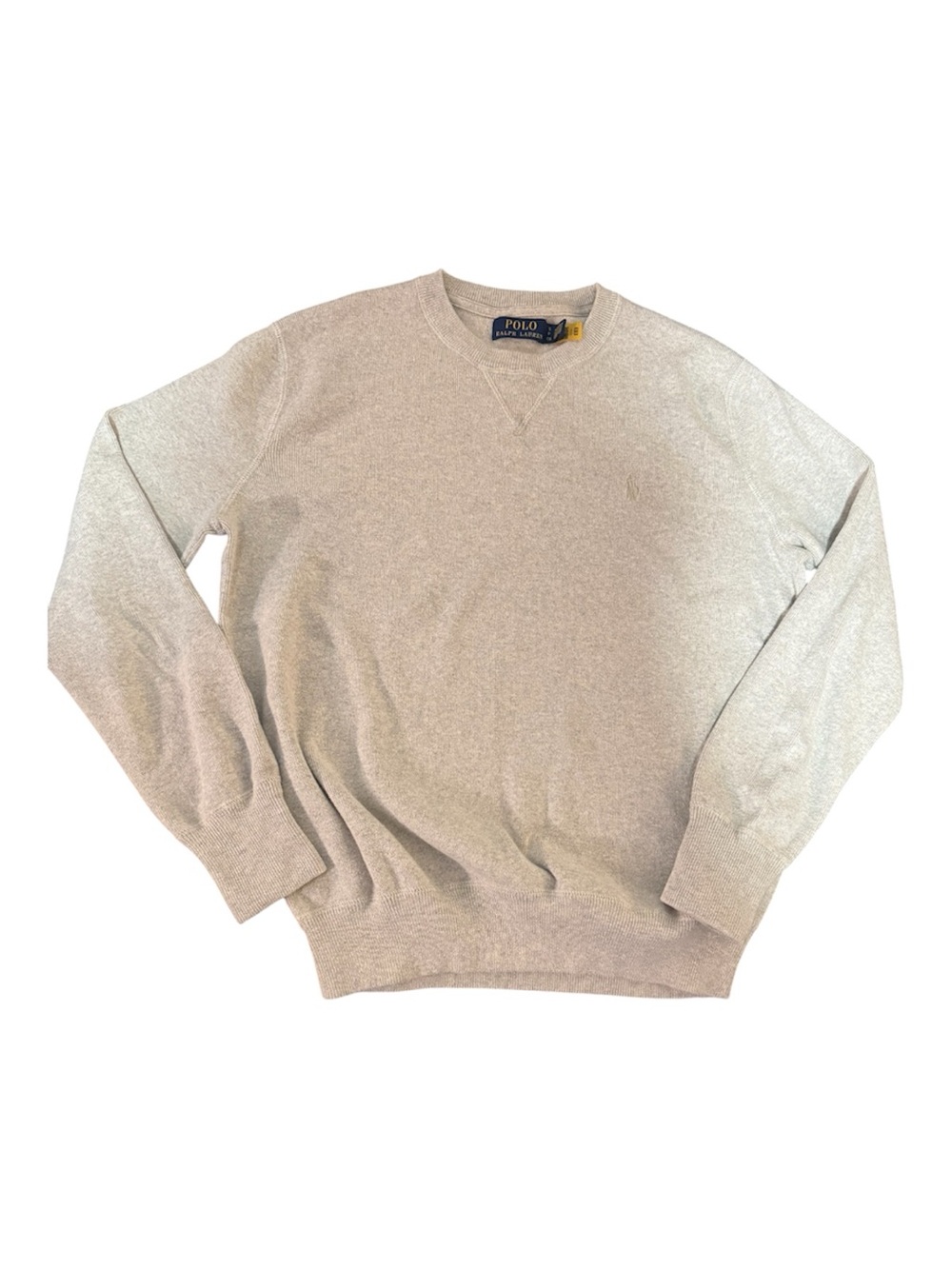 Ralph Lauren Crewneck Sweater in Light Gray